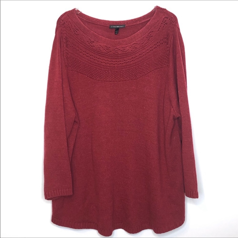 Lane Bryant Red Sweater